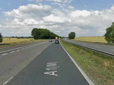 Two men arrested after Newcastle woman, 22, dies in A1 crash