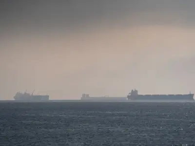 Two ships hit by drones off Bulgaria; one sinks, rescue underway