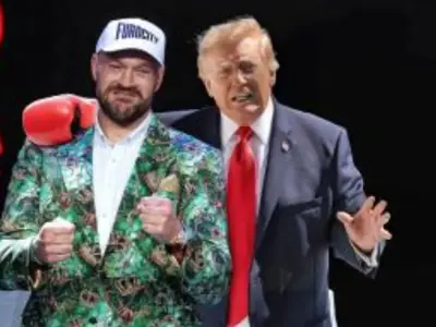 Tyson Fury wants Trump to lead his ring walk for Joshua fight