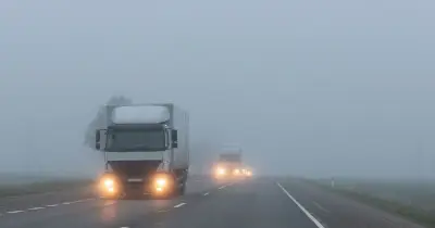 UK drivers warned of dangerous fog after storms Austen and Boelo