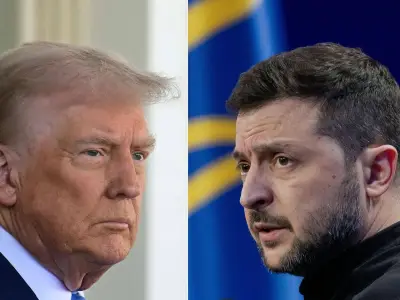 Ukraine hits Russian airfield as Zelensky claims Trump 'betrayal'