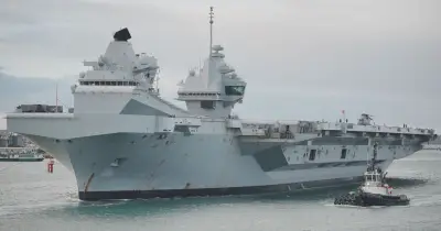 UK's biggest warship HMS Prince of Wales sets sail for Arctic to bolster NATO
