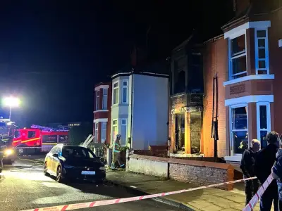 Wallasey House Destroyed in Devastating Blaze on Beaufort Drive