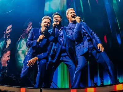 Westlife serve up nostalgia in spades at Manchester's Co-op Live