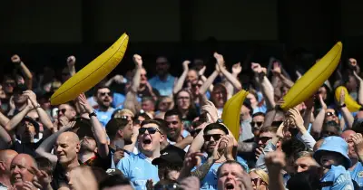 Why Man City fans bring inflatable bananas to matches vs Liverpool