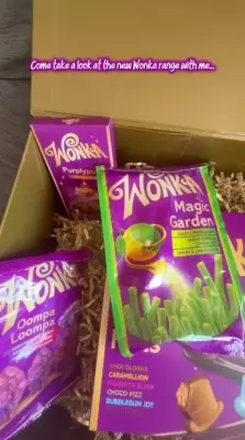 Wonka chocolate returns after 21 years with new range