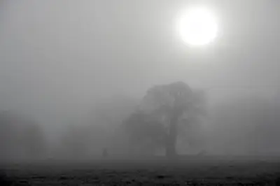Yellow fog warning in place across parts of England and Wales