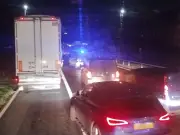 A1 reopens after Warburtons lorry overturns causing 12-hour closure