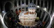 Archaeologists find monument at Jesus' tomb site in Jerusalem
