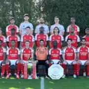 Arsenal explain William Saliba absence from official squad photo