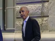 Barack Obama spotted leaving Manchester hotel ahead of Co-Op Live show