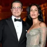 Brad Pitt and Ines De Ramon Make Rare Red Carpet Appearance in London