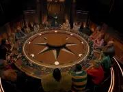 Celebrity Traitors star Richard E. Grant banished in first roundtable vote