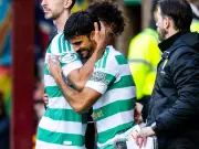Celtic fans thank Rangers for 'keeping seat warm' as Jota returns