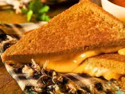 Cheese toasties crisp up better with mayonnaise instead of butter
