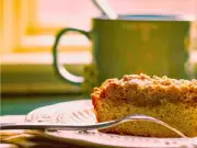 Coffee Cake Tip: Swap Milk for Sour Cream for a Richer Bake