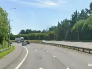 Crash blocks A4232 Cardiff slip road causing M4 link delays
