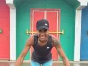 Dame Kelly Holmes surprises runners at Barry Island Parkrun