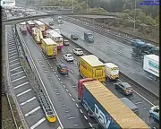 Dartford Crossing chaos: M25 crash partially blocks Queen Elizabeth II Bridge
