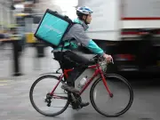 Deliveroo warns riders caught speeding on illegal e-bikes could be banned