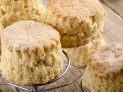Ditch milk for buttermilk to make lighter, fluffier scones