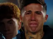 Enzo Fernandez in tears as Messi ends Argentina career