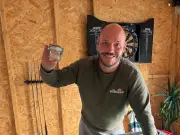 Fan keeps finger in jar after fence accident