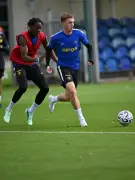 Forgotten Chelsea signing Emmanuel Emegha spotted in training