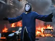 France unrest: 400 arrests as cost-of-living protests turn violent