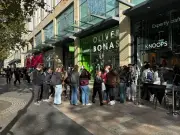 Free hot chocolate deal draws huge queues to Cardiff city centre