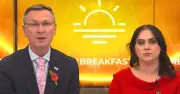 GB News reporter battles fierce winds as Storm Boelo batters Britain