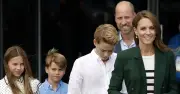 George, Charlotte and Louis show Harry and Meghan how it's done