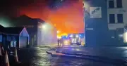 Glasgow scrapyard fire: 'Explosions' heard as blaze engulfs South Street site