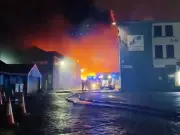 Glasgow scrapyard fire: Nine appliances at scene after explosions