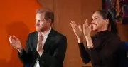 Harry and Meghan say 'it's great to be back' after Nottingham visit
