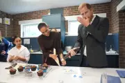 Harry licks icing as Sussexes make final Nottingham appearance