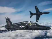 Hawk T2 jets return to North Wales skies after Anglesey crash