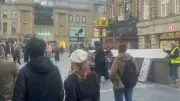 High Fade busk at Monument in Newcastle for four hours