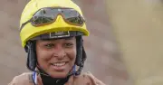 History-making female jockey Aamilah Aswat banned for 20 days