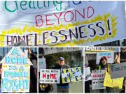 Homelessness 'stride of pride' in Newcastle calls for end to stigma