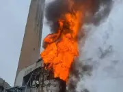 Huge fire breaks out at Fiddlers Ferry power station in Warrington