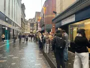 Huge queues spotted outside Liverpool fancy dress shop Lili Bizarre