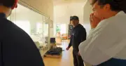Inside Valtteri Bottas' home with F1 car in living room