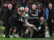 Ireland vs Austria halted as Palestine protests hit Aviva