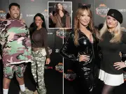 Katie Price and Harvey in matching camo at Tulley's Shocktober Fest
