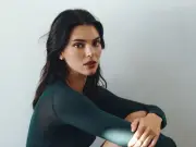 Kendall Jenner stuns in white bra and silk shorts for Intimissimi campaign