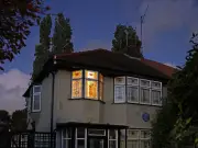Light left on at John Lennon's childhood home for 86th birthday