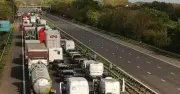 M5 chaos near Taunton after serious crash as air ambulance lands