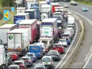 M6 crash: Man, 41, dies after van and lorry collision sparks fire