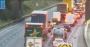 M6 crash: Multiple lorries collision causes severe delays
